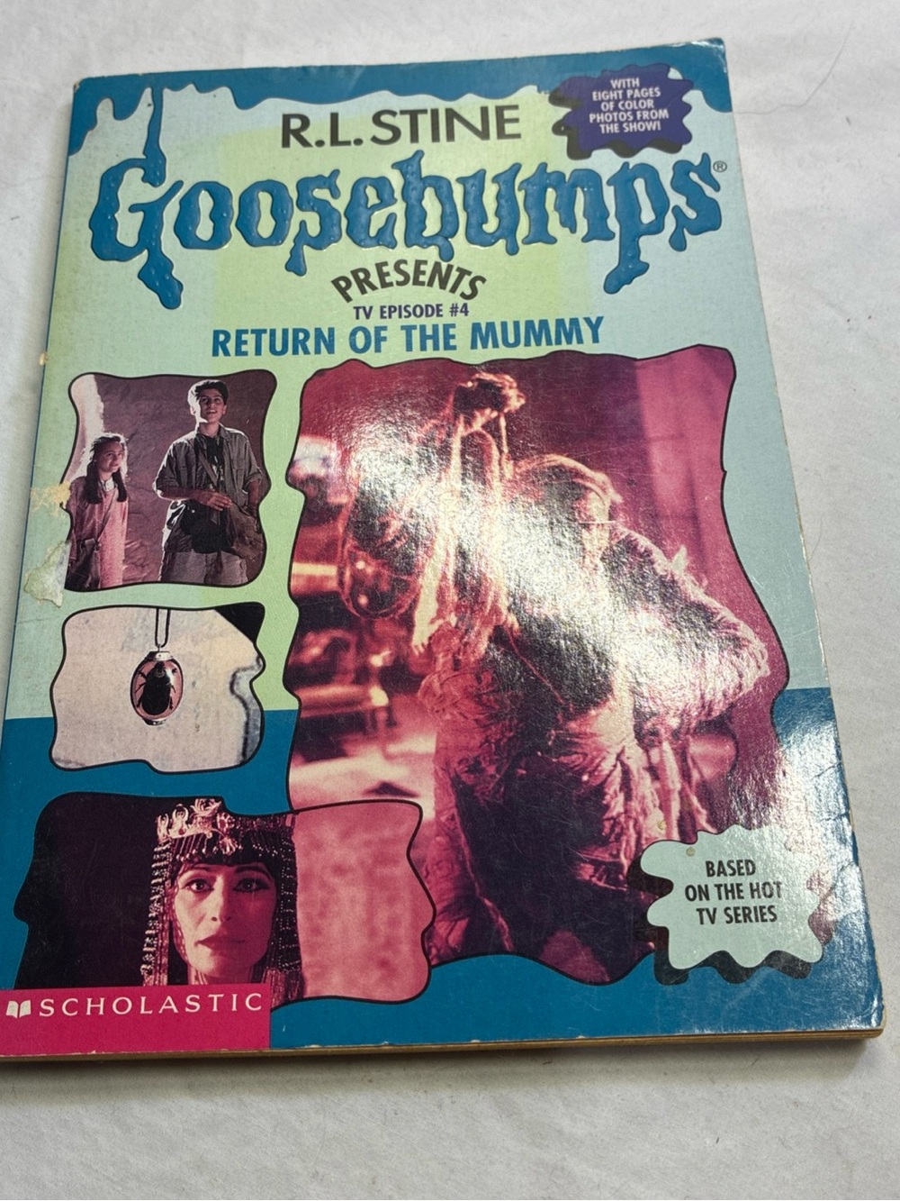 Goosebumps Presents TV Episode #4 Return of the Mummy TV Series Book RL Stine